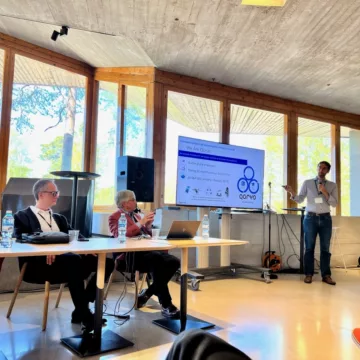 Raphael Apfeldorder of Qorvo presenting at Future of Wireless Audio Headphone 3 0 at AES Europe 2023